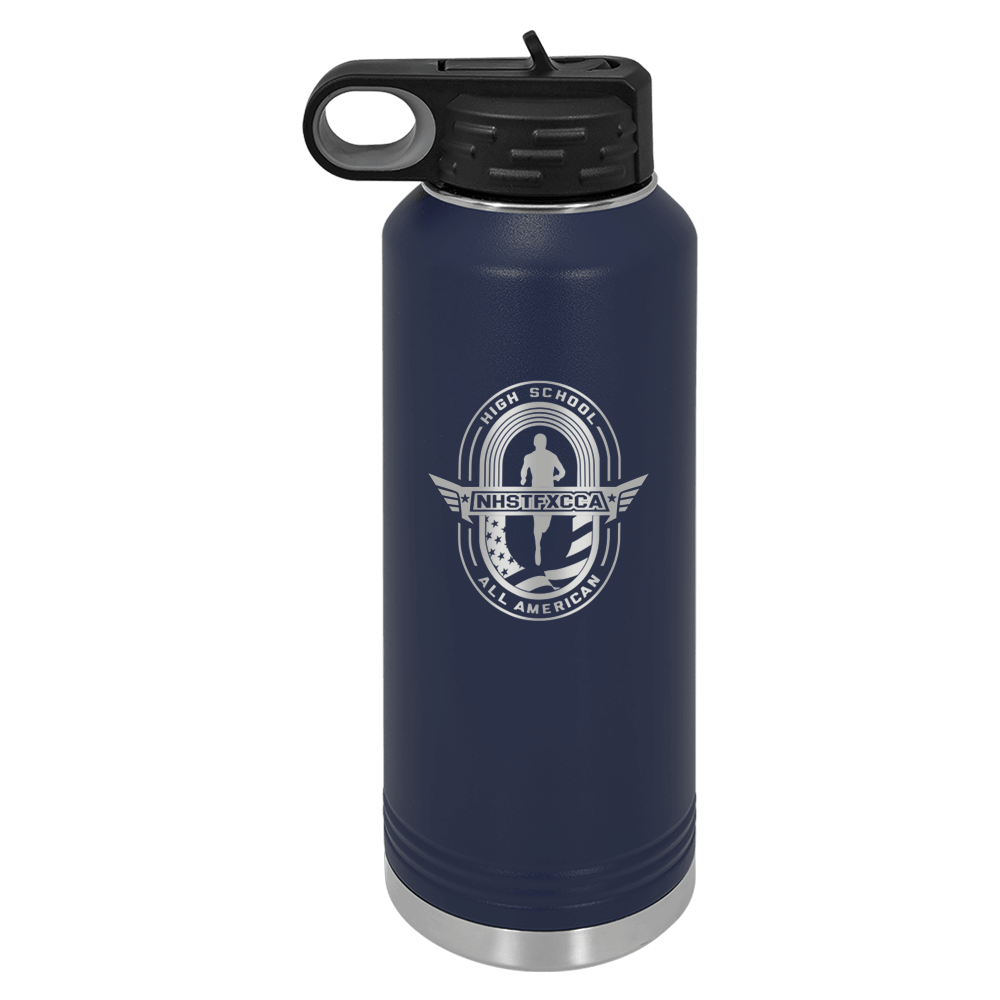 All-American 40oz Navy Blue Water Bottle