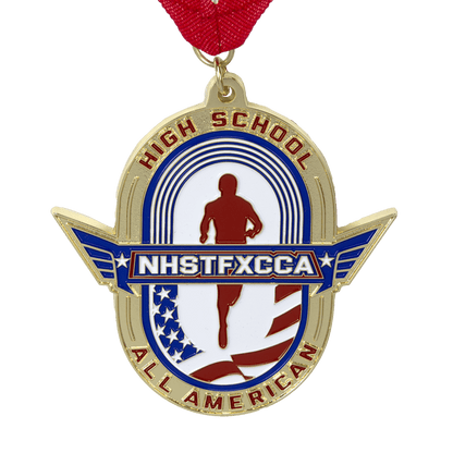 All-American Die Cast Medal